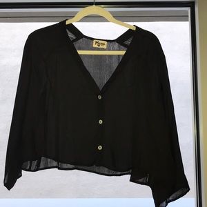 Uptown Button Down Blouse Show Me Your Mumu